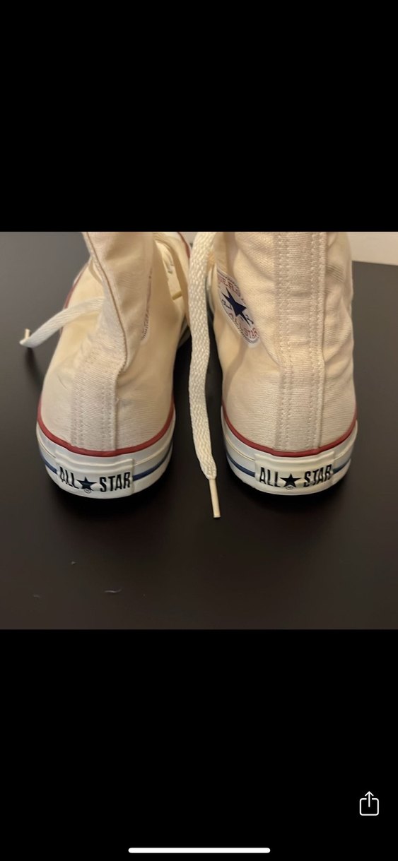 Converse Beyaz Minimalist erkek Spor Ayakkabı - Görsel 5