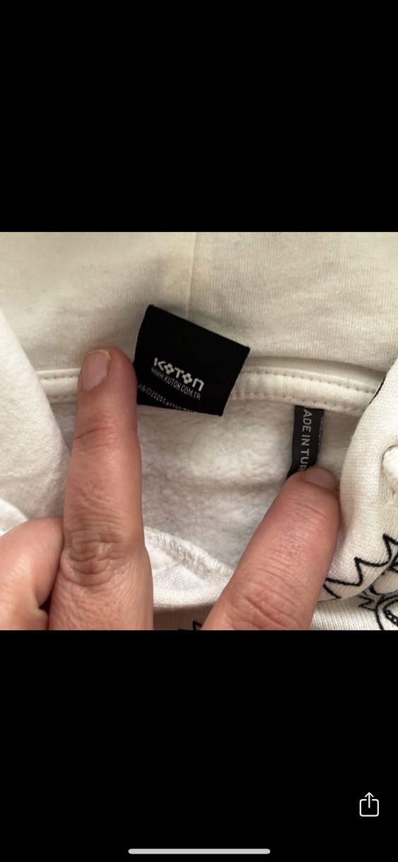 Baskılı Kapüşonlu erkek Sweatshirt - Görsel 4