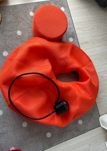 BRÄNNBOLL Şişirilebilir Parlak Turuncu Oyuncu Koltuğu - Görsel 5