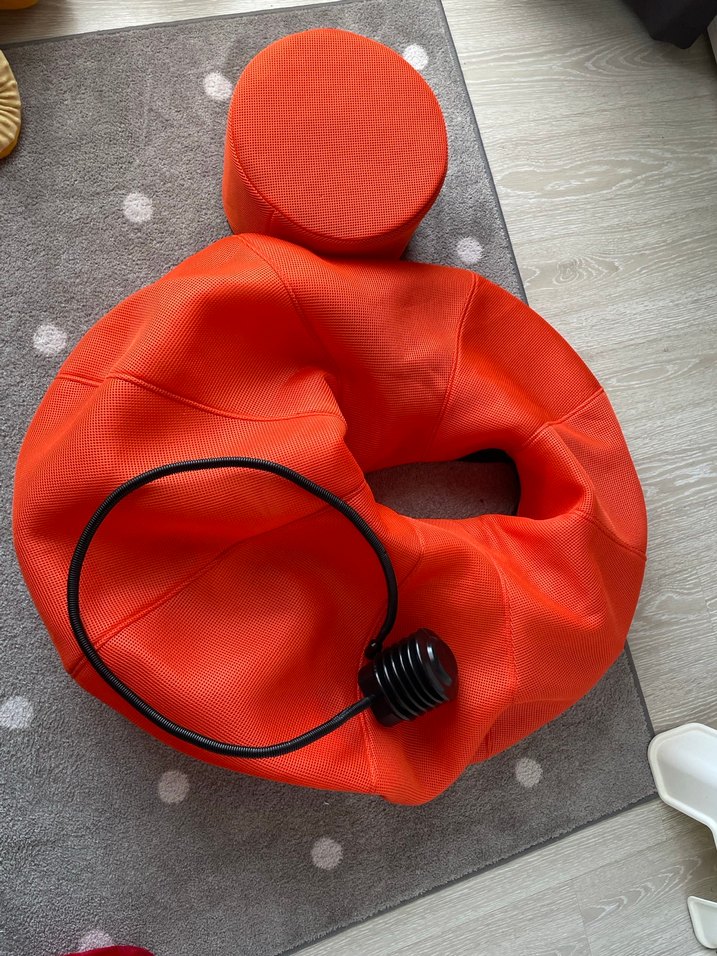 BRÄNNBOLL Şişirilebilir Parlak Turuncu Oyuncu Koltuğu - Görsel 5