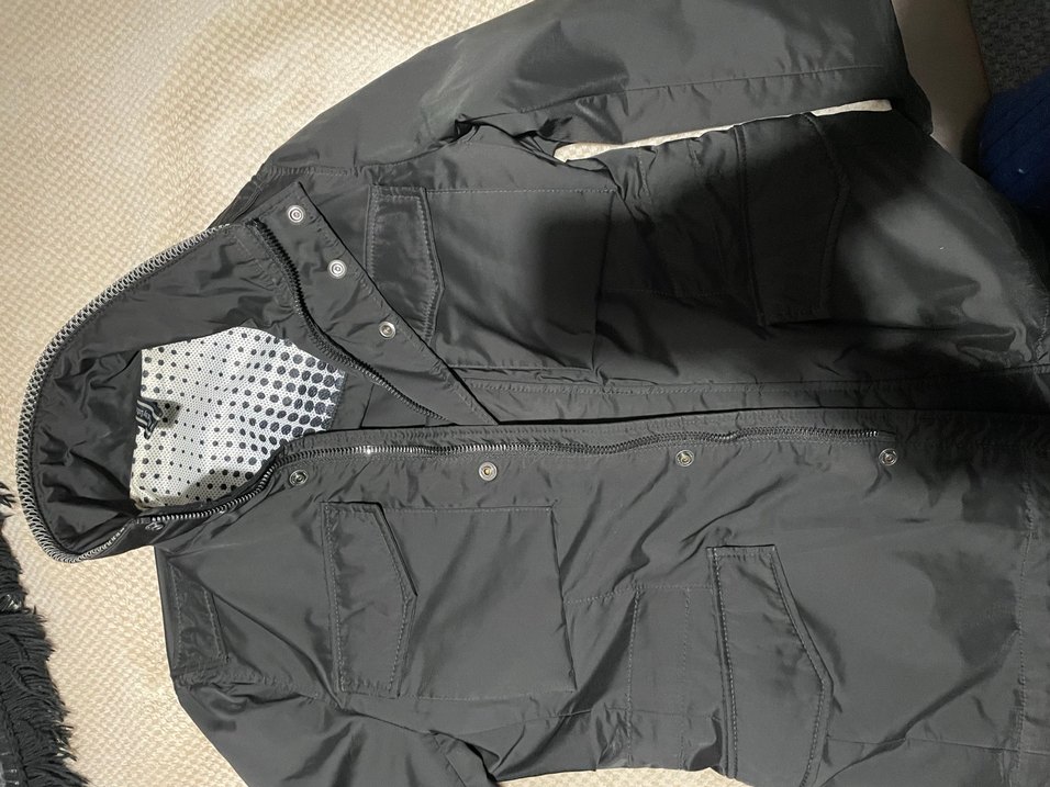 Lufian Siyah Erkek ince Mont - Görsel 2