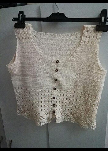 Örgü bustier 