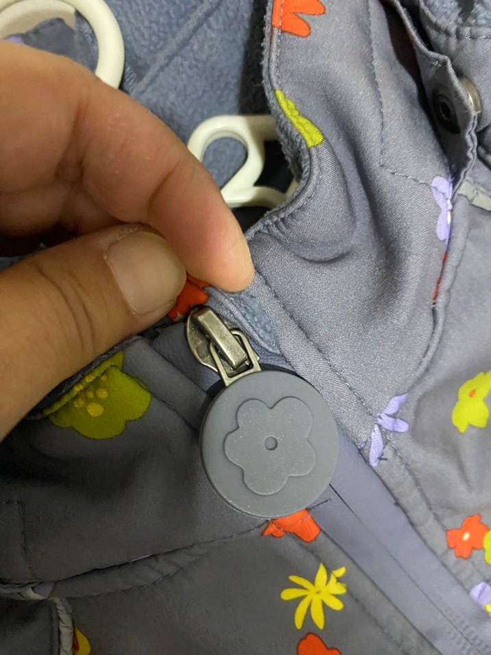 Tchibo Kız çocuk Gri Kürklü Kar Tulumu - Görsel 5