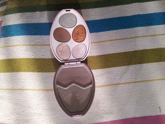 Maybelline göz farı ve highlighter