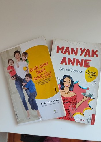 Manyak Anne ve Başlarım Şimdi Anneliğe Kitapları