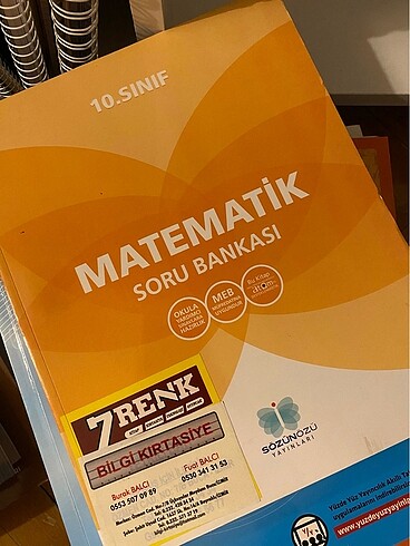 10.sınıf matematik soru bankası