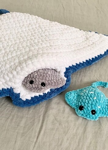 Fisher Price Amigurumi vatoz ve balıklar