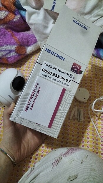 Beden Neutron 360 derece gece goruslu kamera