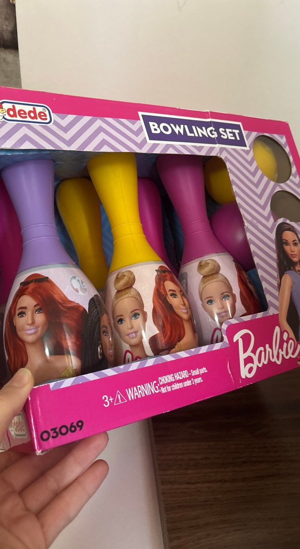 Barbie Renkli Bowling Seti - Görsel 4