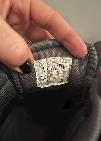 Gri Bağcıklı Erkek Outdoor Bot - Görsel 5