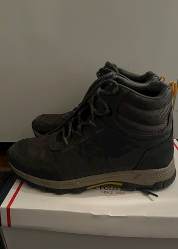 Gri Bağcıklı Erkek Outdoor Bot - Görsel 3