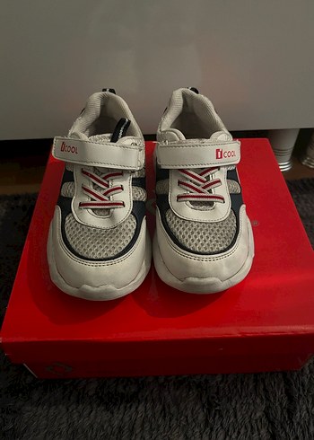 Beyaz Gri Erkek Çocuk Spor Ayakkabı - Görsel 2