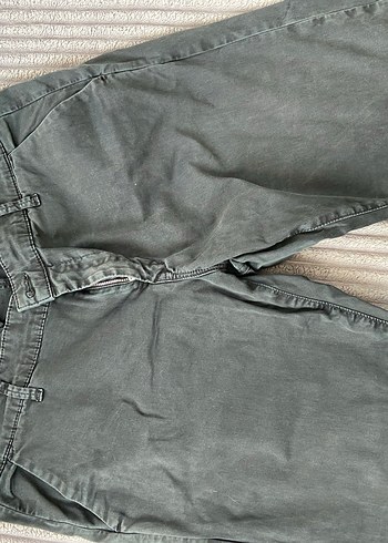 Gri Erkek Kot Pantolon Rahat Kesim - Görsel 2