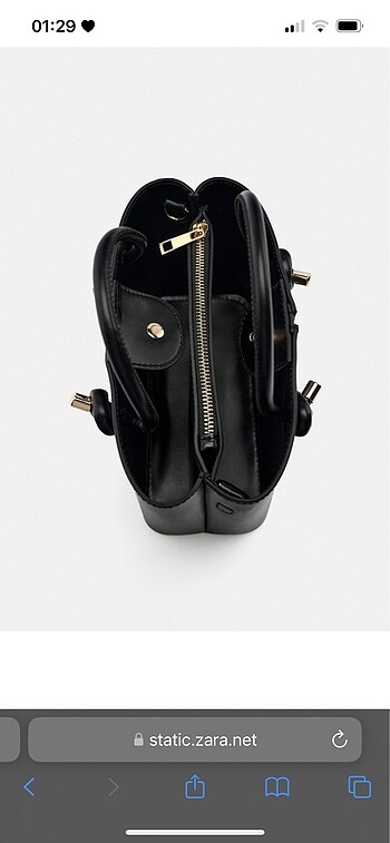 Zara mini city çanta - Görsel 2