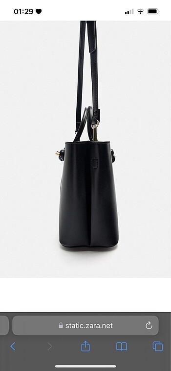 Zara mini city çanta - Görsel 3