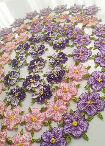 s Beden çeşitli Renk Motif igne oyası