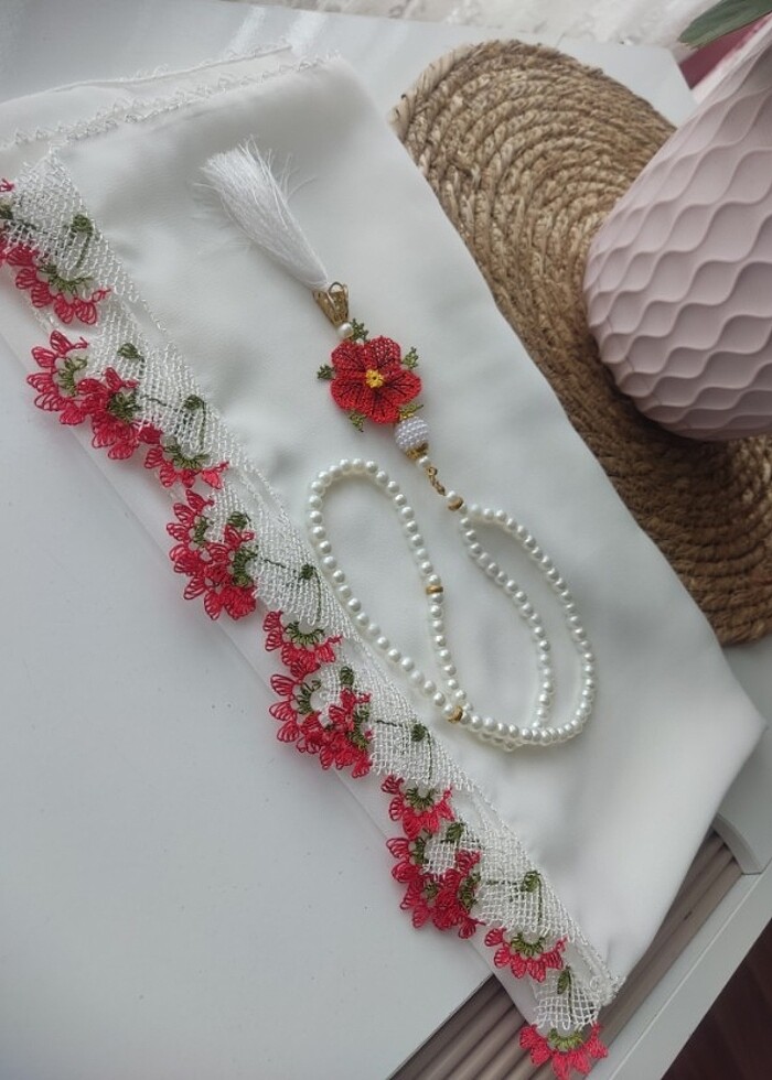 Mevlid örtüsü ve tesbih  - Görsel 2