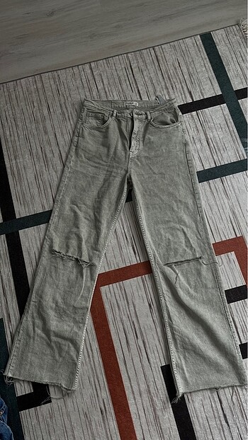 38 Beden yeşil Renk pull and bear jean