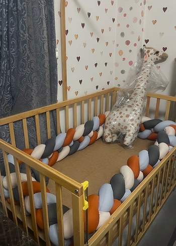 Beden Ahşap anne yanı beşiği