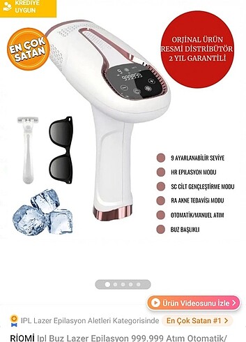 Rıomı IPL buz lazer