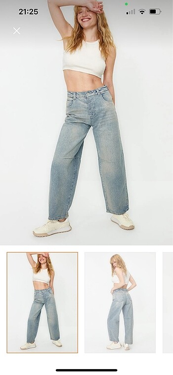 Trendyol Milla Jean\Pantolon