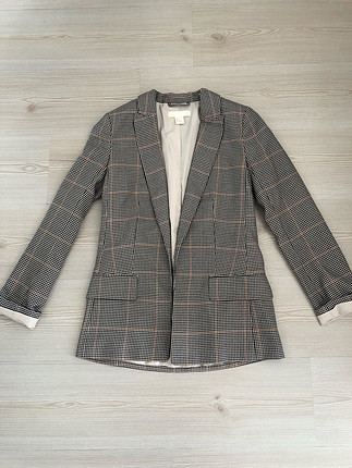 H&M H&M kareli blazer ceket