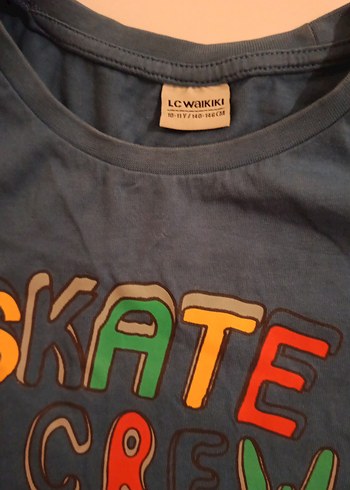 Erkek Çocuk Mavi Baskılı Sweatshirt - Görsel 3