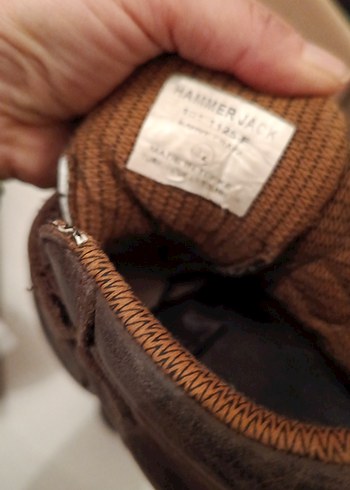 Kahverengi Deri Erkek Çocuk Botları Tokalı - Görsel 4