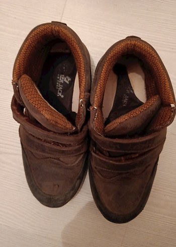 Kahverengi Deri Erkek Çocuk Botları Tokalı - Görsel 5