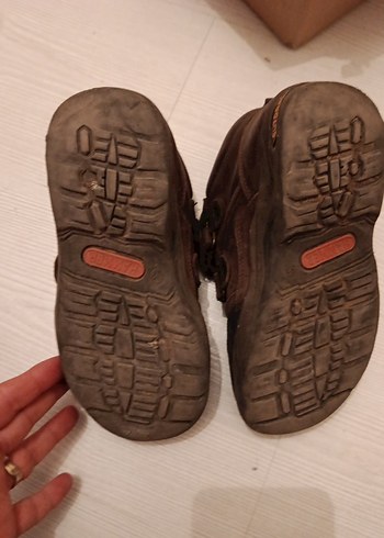 Kahverengi Deri Erkek Çocuk Botları Tokalı - Görsel 3