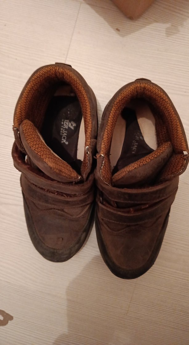 Kahverengi Deri Erkek Çocuk Botları Tokalı - Görsel 5