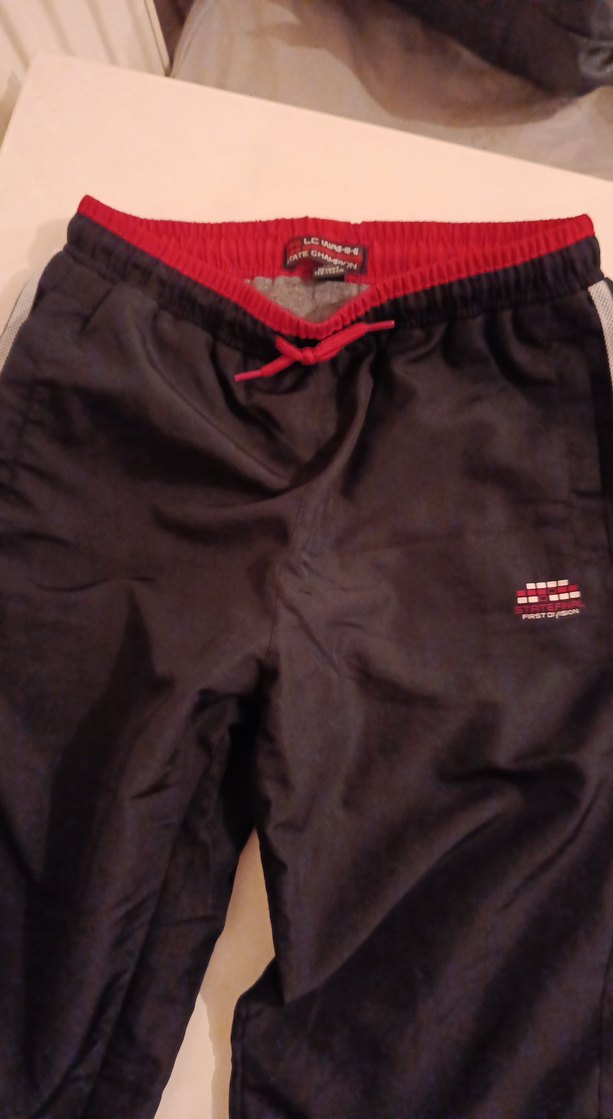 Erkek Siyah Rahat Kesim Fermuarlı Eşofman Altı - Görsel 2