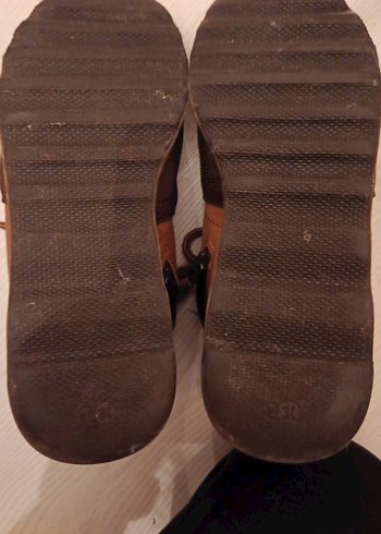 Kahverengi Deri Erkek Çocuk Botu - Görsel 4