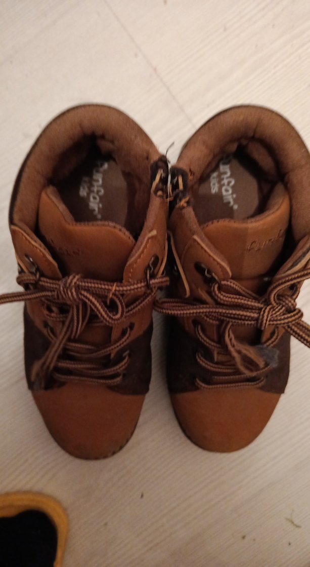 Kahverengi Deri Erkek Çocuk Botu - Görsel 2