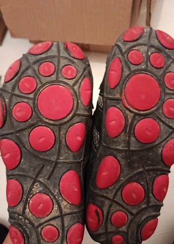 Kızıl Siyah Rock Punk Kaydıraklar - Görsel 4