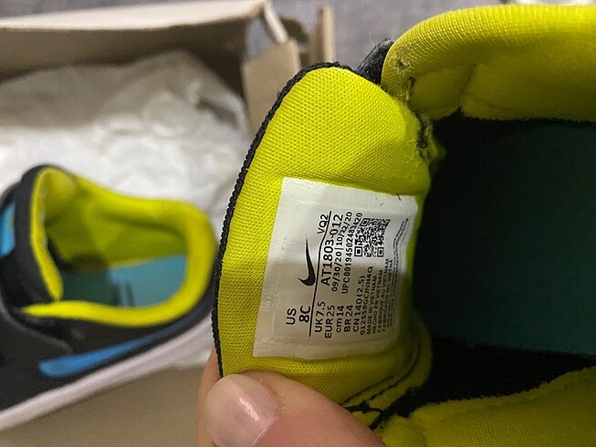 25 Beden Nike ayakkabi