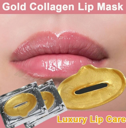 universal Beden altın Renk altın kolajen dudak maskesi 