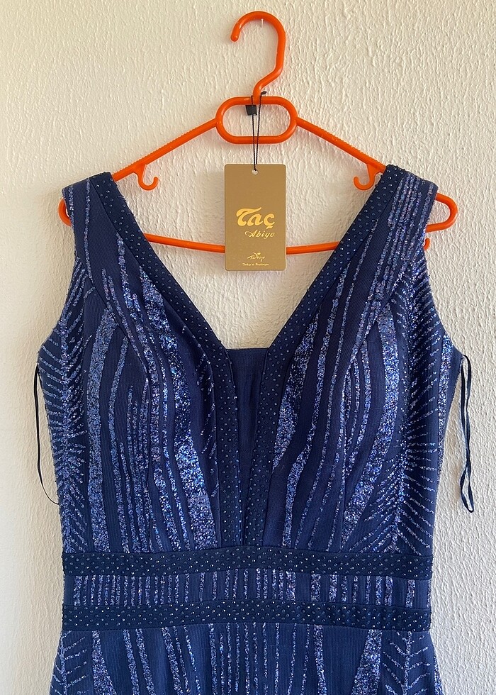 Taç abiye elbise - Görsel 4