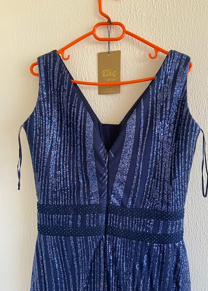 Taç abiye elbise - Görsel 3