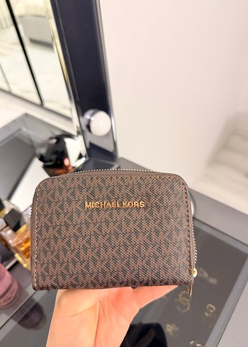 Michael Kors Kahverengi Deri Kadın Cüzdan - Görsel 5