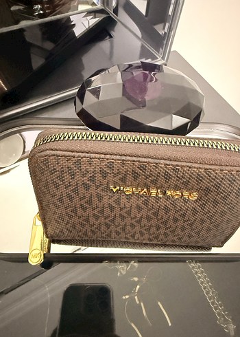 Michael Kors Kahverengi Deri Kadın Cüzdan - Görsel 2