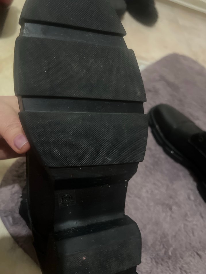 Siyah Deri Erkek Bot - Görsel 4