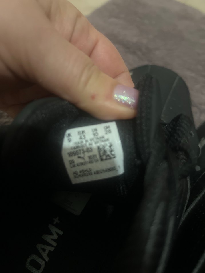 Siyah erkek Spor Ayakkabı Puma - Görsel 4