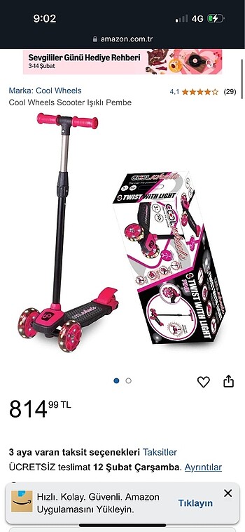 IŞIKLI SCOOTER