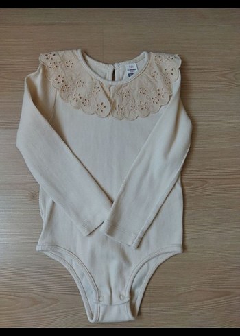 Bej Bebek Çıtçıtlı Body - Görsel 3