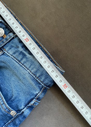 5 Yaş Beden mavi Renk Erkek Çocuk Denim Pantolon