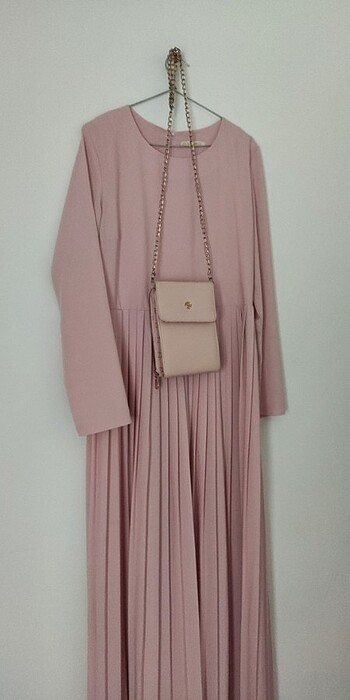 Plise elbise - Görsel 6