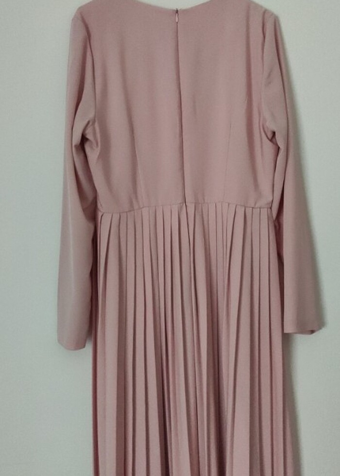 Plise elbise - Görsel 4