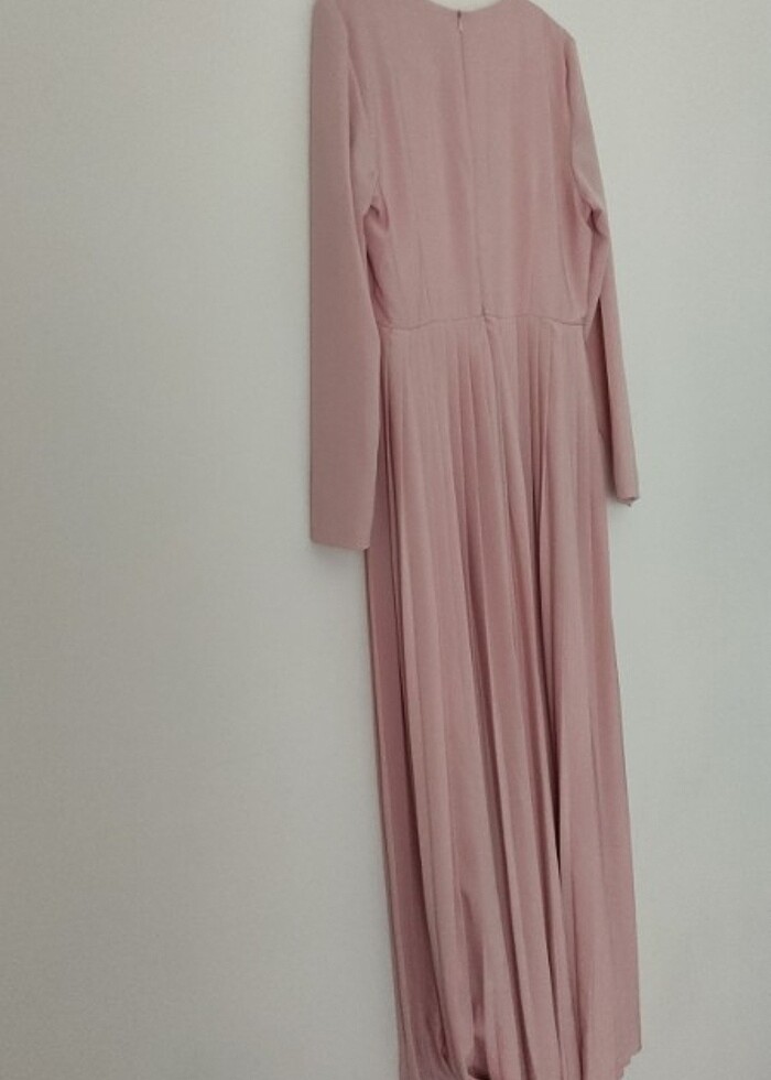 Plise elbise - Görsel 5