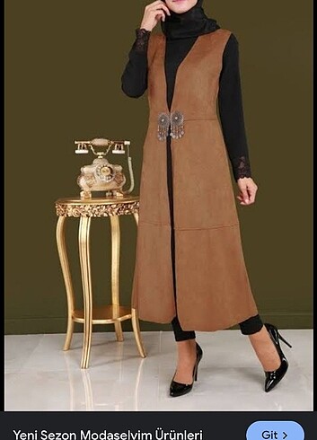 Nubuk yelek klasik model 